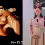 아들상 극복 후..'출산 임박' <b>둘째딸</b> "잘 커줘서 고마워"...
