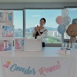 '44세 둘째 임신' 박은영, 젠더 <b>리빌</b> 파티 공개···딸 맘의 행복...