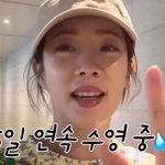 박은영, 지쳐 누운 사연…"5일 째 <b>물놀이</b>. 살찔 틈 없다"