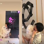  송혜교 집 놀러 갔다가..<b>루비</b>에 서운함 폭발 "엄마만 좋아해"