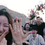 결혼 김서영, 8년 <b>롱디</b> 보람 있네…손가락 위 럭셔리 다이아 반지