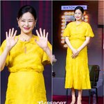 [T포토] '만삭 임산부' 이하늬, 다음 주가 출산 예정일