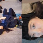 구혜선, 길바닥에 드러누워 셀카..<b>중력</b>따위 무시한 '미모'