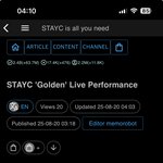 스테이씨 골든 무대 리뷰