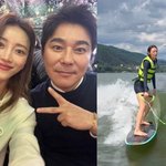 '임창정' 서하얀, 의외의 운동신경에 '깜짝'…"내가 파도 위에...
