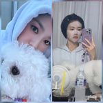 송혜교, 민낯 집게핀도 청순…<b>루비</b>와 후드핏 일상, 고현정도 반한...