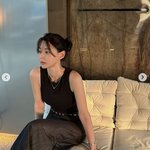 권나라, 로우번으로 우아美..조각 같은 미모