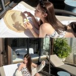 “<b>여름</b> 끝자락에서 쉬어간다”…조아람, 햇살 아래 평온→감성 휴식