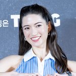 [현장포토] "K하트, 가능해요"…<b>레이나</b> 하디스티, 러블리 스마일