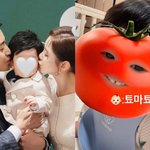 <b>에릭</b>나혜미, 첫째 子 얼굴 깜짝 공개.."귀여운 우리 베이비"...