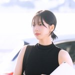 [현장포토] "오늘은, <b>지민</b> 선배"...카리나, 캠퍼스 여신