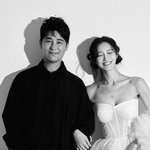 임창정서하얀, 웨딩 화보 공개 "10년 넘게 함께 웃어..<b>동반자</b>"