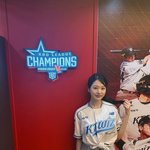 “여름 야구의 설렘과 함께”…장다아, <b>kt</b> wiz 유니폼→청량 존재감