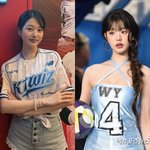 경기장에 뜬 '장자매'…시구vs<b>시축</b> '같은 기럭지, 다른 매력'