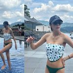 파격 비키니 자태 실화?…<b>보고</b>도 안 믿기는 완벽 <b>몸매</b> [해시태그]