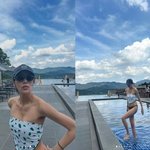 '이규혁' 손담비, 과감 비키니…청순 글래머