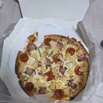 파자가 <b>한조각</b>만 작은게 왔는데 괜찮은건가?