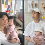 손담비가 이규혁을 낳았네..붕어빵 딸 <b>해이</b> 투샷