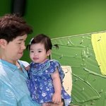 '김다예' 박수홍, 딸 재이와 '부녀 데이트룩' 완성 "예쁘다"