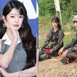 목장갑 거꾸로 낀 장원영…첫 군복 자태→"택시 잡히냐" 영혼...