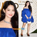 ‘김우빈’신민아 옷걸이가 예술, 아무나 못 입는 벌룬 드레스로 우아美