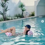 기은세, 수영복 자태마저 <b>우아</b>해..가족 휴가에 행복