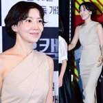 윤세아, 165cm 비율 돋보인 원숄더 드레스…우아+섹시 동시 잡았다
