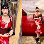  원조 글래머 여신이란 이런 것…새빨간 <b>장미</b> 같은 비주얼 존재감