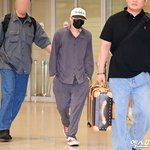 지드래곤, 퍼스트클래스 잠옷 입고 귀국…<b>반전</b>의 공항패션 [엑's...