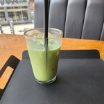 <b>녹차</b>라떼!