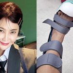 솔비, 안타까운 부상 소식 전했다…눈물 펑펑 [RE:스타]