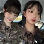 나간 '럭키비키'…장원영, 병영 체험 '<b>비포</b> 앤 애프터' 극과 극