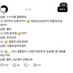 와 나 여잔데 <b>대화방식</b> 이럼