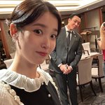 아이유 경호원, 아이유와 장꾸 <b>투샷</b>..찐가족이라 해도 믿을듯