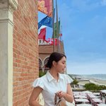 이민정, 이병헌 내조하러 베니스까지‥이탈리아서도 돋보인 미모