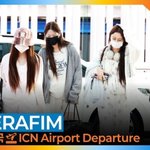 르세라핌, 너무 사랑스러운 파자마 공항패션 ‘미국에서 한달살이’...