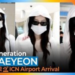 태연, 이른아침 탱구를 만난 놀라운 일요일 (입국)[뉴스엔<b>TV</b>]