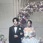 채은정, 품절녀 된 결혼식 현장 포착…'20년지기' 하은 <b>부케</b> 주인공