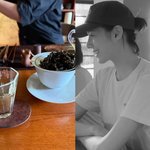 '화가' 정은채, 찻집 데이트 나섰나…수수한 차림에 전시품 <b>박제</b>