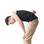 나 오늘 허리 <b>접힘</b>