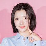 [현장포토] "인간 복숭아"...지우, 핑크빛 애교