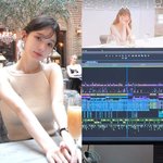 "영혼을 갈았어요" 강민경, 어마무시한 편집 실력…장원영 조명...