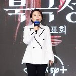 [T포토] 박경림 '블랙+화이트'