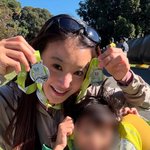 8개월' 이시영, 마라톤 완주…<b>뱃속</b> 둘째까지 "우리 세 가족"