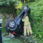 대학교 캠퍼스서 <b>차량</b> 추락 1명 부상