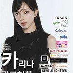 카리나 장원영 변우석 차은우 광고 <b>현황</b>