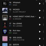 어제 컴백한 에스파 데이식스 <b>멜론</b> 일간 진입 순위