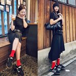 5년째 열애! 도쿄에서 힙하게 즐긴 가죽 벨트와 <b>비니</b> 올 블랙 시티룩