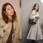 '성당 인증샷' 사과 4일만…"<b>차분</b>한 트렌치코트" 가을 품은...