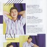 방탄 JP 팬클럽 매거진9 인터뷰 <b>알</b><b>엠</b>